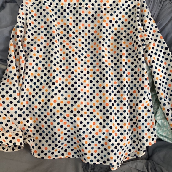 Vintage Coldwater Creek polka dot button up - Picture 4 of 4